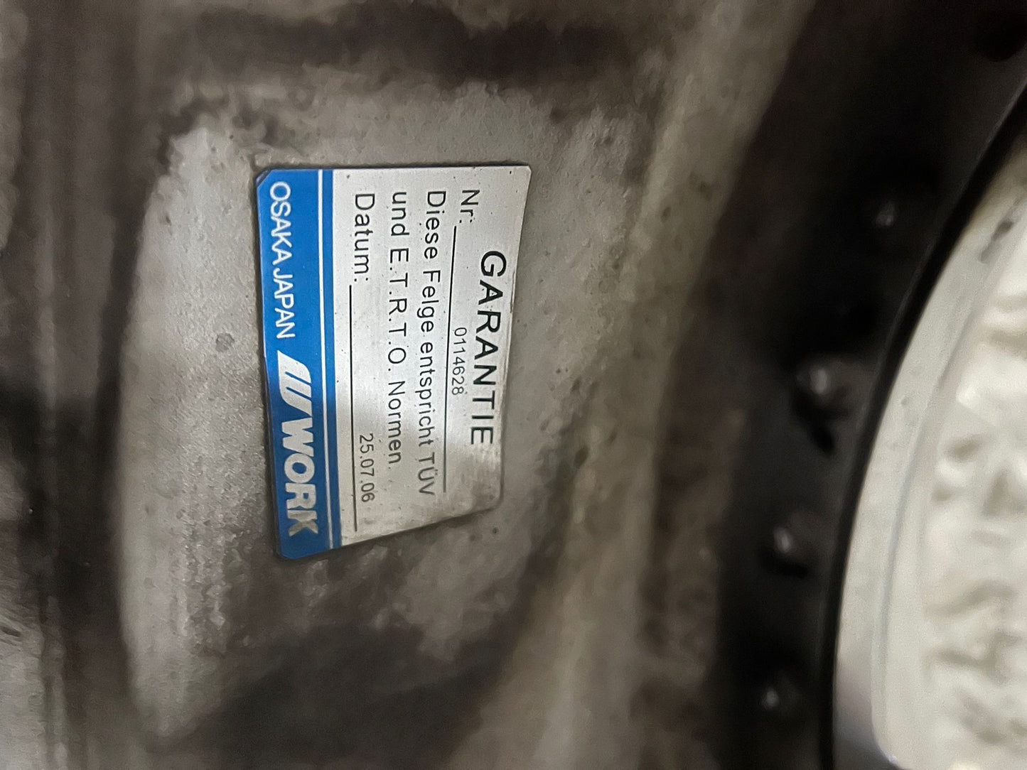 Work LS406 5x114.3 19 inch