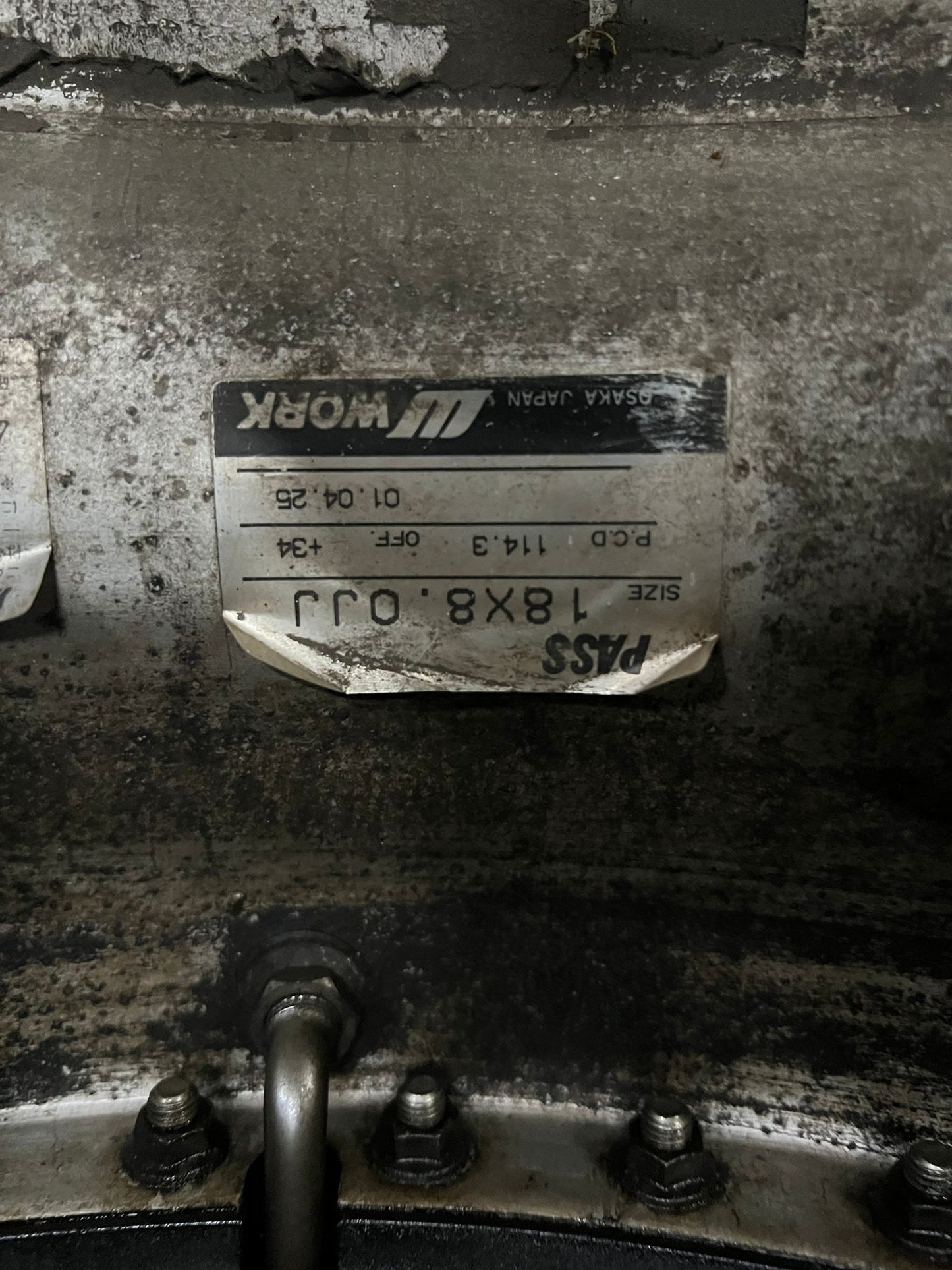 Work VS-XX 5x114,3 18 inch